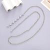 Yi Lian Acrylic Beaded Phone Chain: Pearl Crossbody Strap Charm for Women