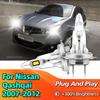 LED Headlight Bulb Canbus 30000LM 6000K CSP Car Headlamp White Wireless For Nissan Qashqai 2007 2008 2009 2010 2011 2012