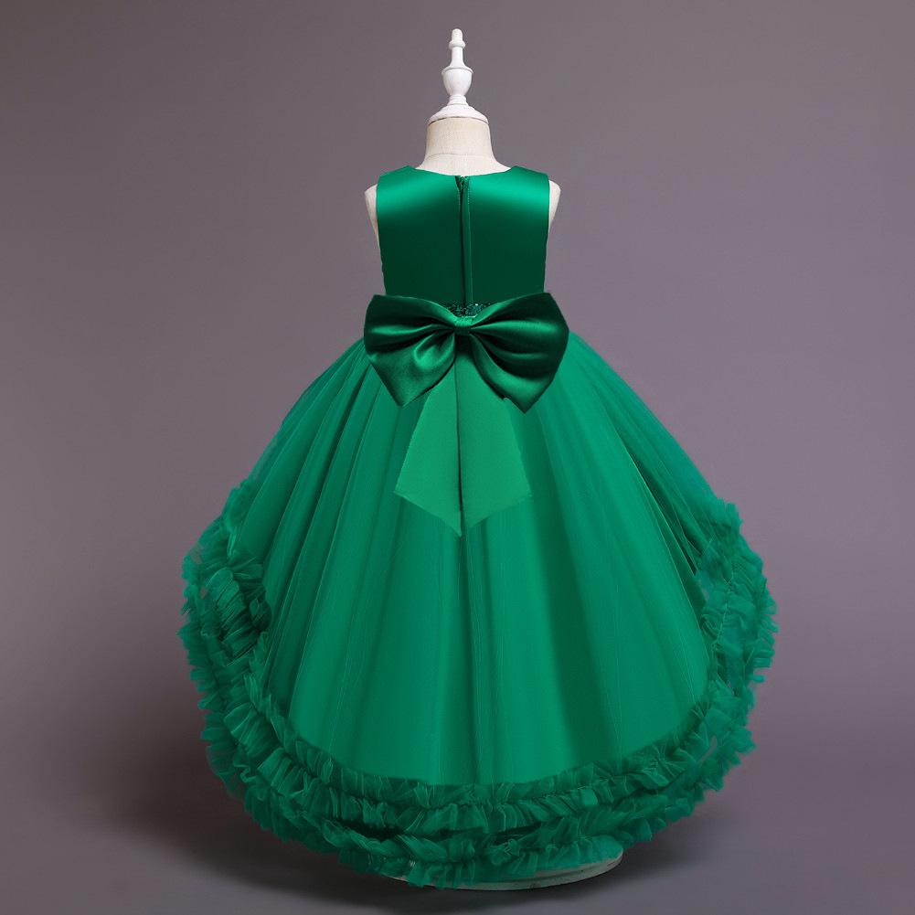 Rochie de Paște pentru fetiță Petrecere de aniversare Rochie de concurs de prințesă pentru fată de flori Boho umflată de vis