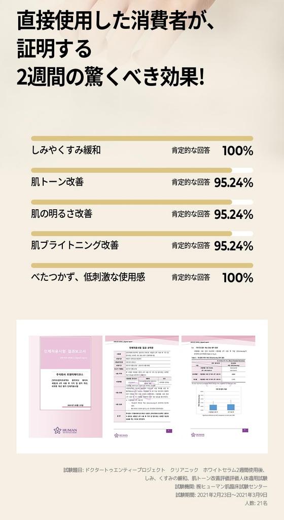 [Dr.twentyproject] Clearnic White Serum 35ml - For Dullness, Dark Spots, Pure Vitamins, Niacinamide, Beauty Serum. (Dr.twentyproject)