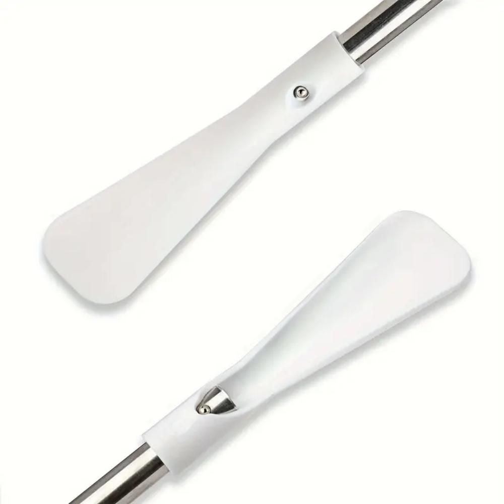 Shoe pullers, stainless steel telescopic shoe pullers, long-handled household shoe dressers, long-handled shoe pullers, shoe pul