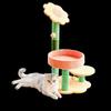 Sisal Cat Tree with Scratching Post and Flower Bed