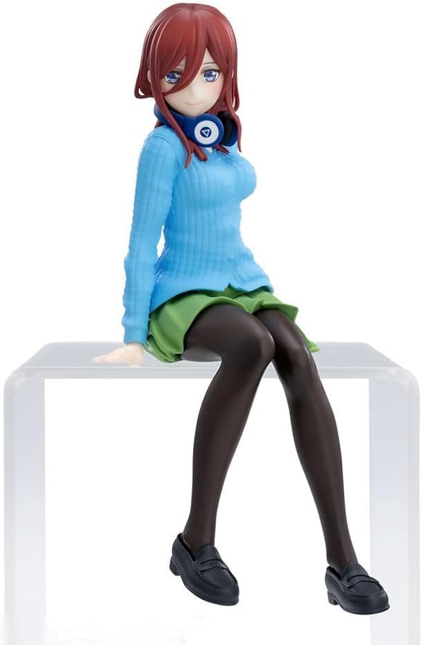 

The Quintessential Quintuplets Chokonose Premium Figure Miku Nakano Official Size Total Length 14cm
