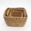 Seagrass Square Baskets – Natural – Set of 3