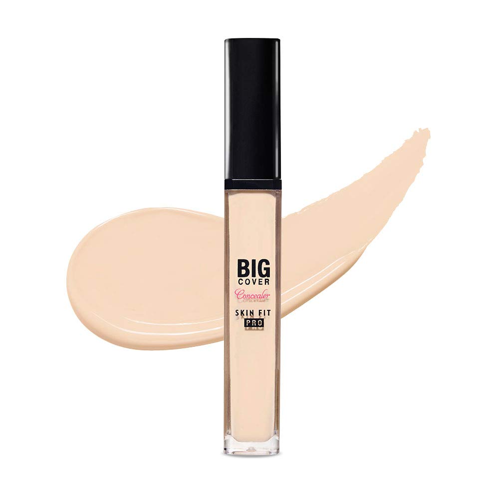 

ETUDE Big Cover Fit Concealer Neutral Vanilla Acne Dark 7g [Concealer, Cover, Scars, Circles] (x 1)