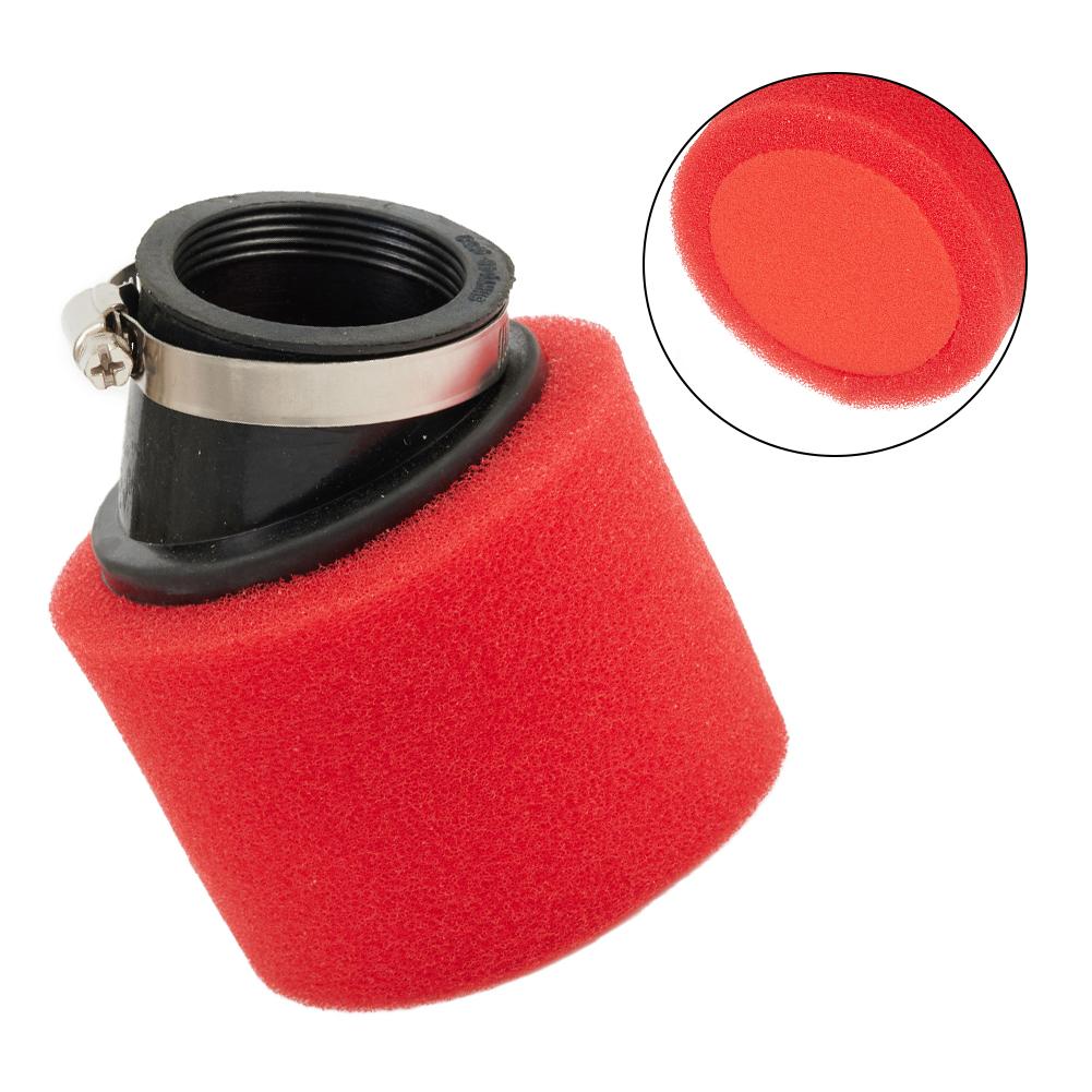 Practical Brand New Motorcycle Air Filter Foam Scooter 2-strokes & 4-strokes 50mm Angled Parts Pocket Dirt Bike