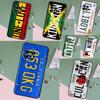 Retro License Plate Number Case For OnePlus Nord CE 5 2 3 4 Lite N20 N30 OnePlus 15 R 10T 12R 13R 13 12 11 10 Pro Cover