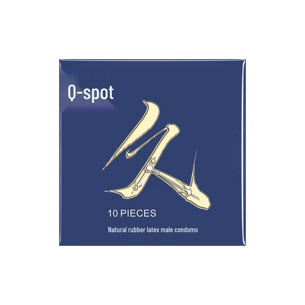 Q-point Ultra-Thin Hyaluronic Acid Condoms: Long-Lasting and Safe for Enhanced Pleasure.