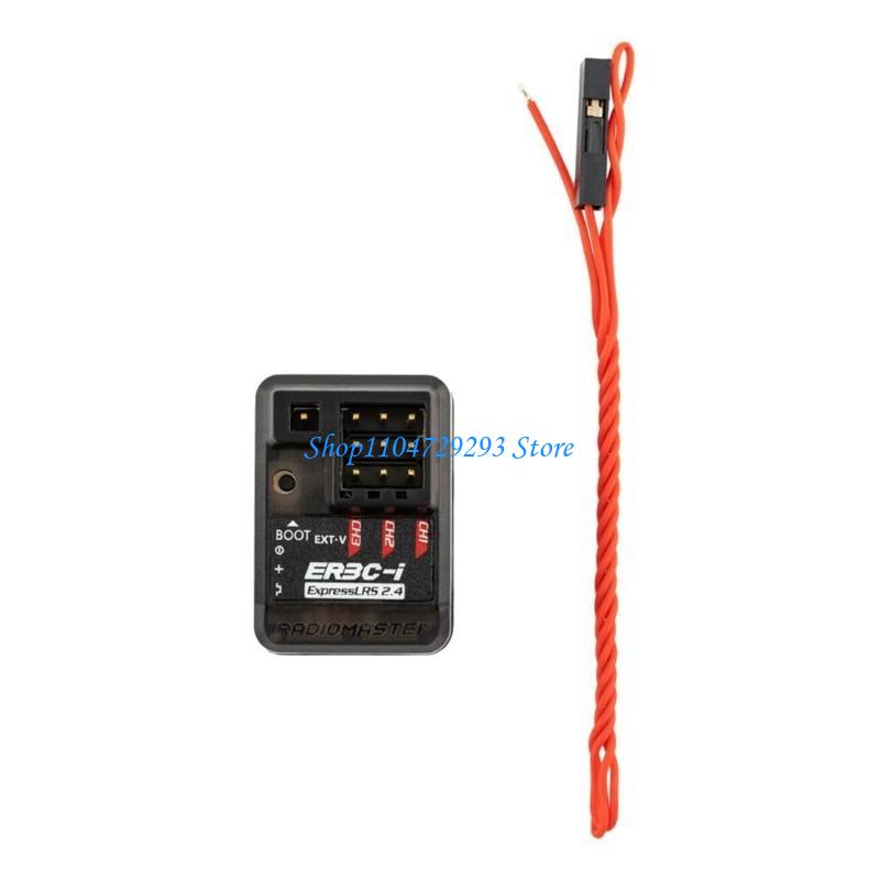 Y2GD ExpressLRS 2.4GHZ PWM Receiver 3/5 Channel Precise Control for Model Builder