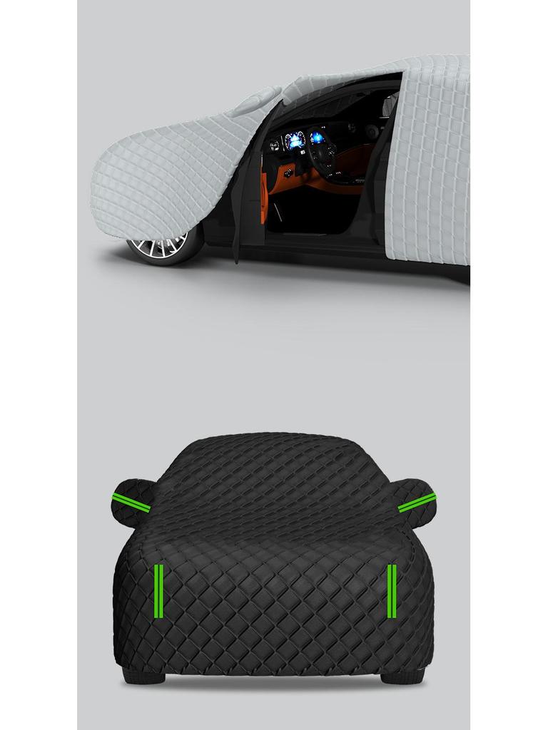 Thickened Aluminum Foil All-Season Hail-Protection Waterproof Car Cover