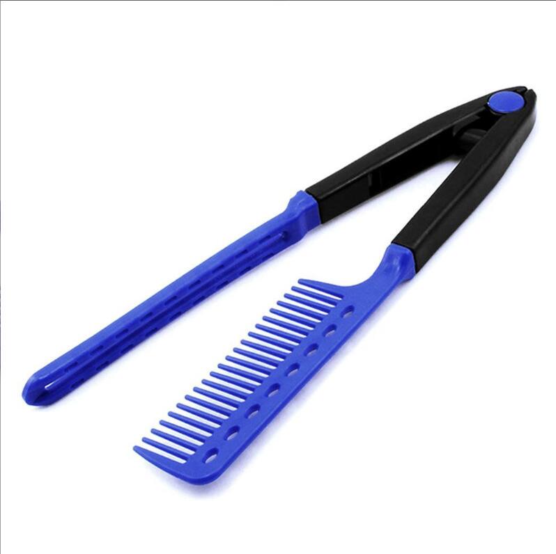 Straight Hair Comb Brush Dry Dryer Iron Hair Shaper Hairdressing Curl Tool