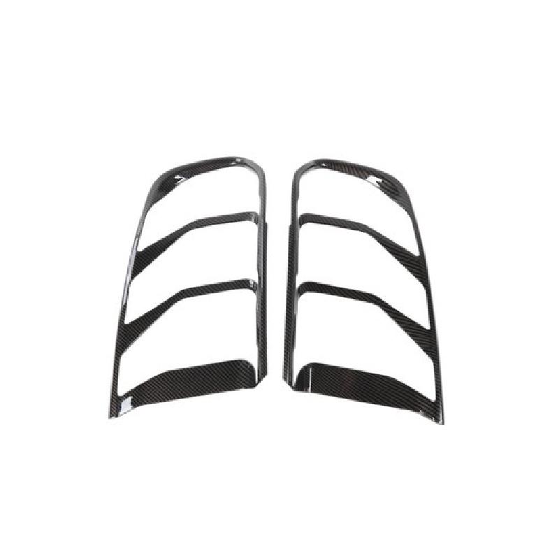 Tail Light Guard Cover Frame Rear Lamp Trim Bezels for Ford Mustang 2018-