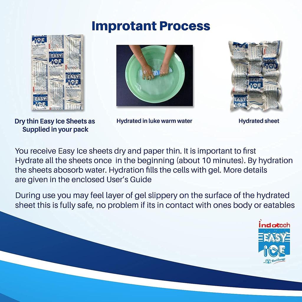 Easy Ice Reusable Hot & Cold Therapy Gel Pack with Adjustable Belt | Large 14 X 10 Inch Pain Relief Pack for Knee, Back, Shoulder, Elbow & Large