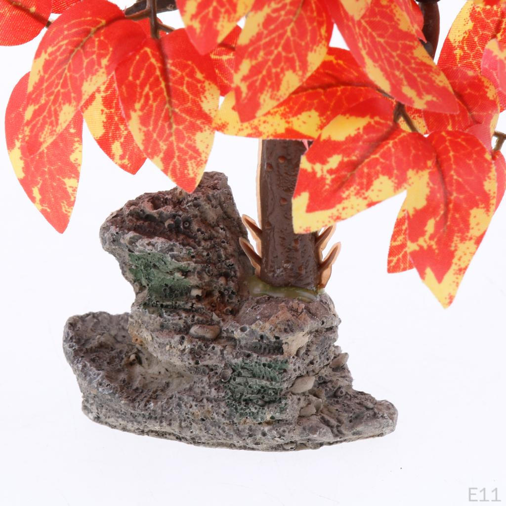 Water Mini Plastic Trees Aquarium s Ornament