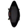 Coach 28 Tote Bag With Metal Logo Snap Closure Polished Pebble Leather Women tote bags Black CU056-B4BK