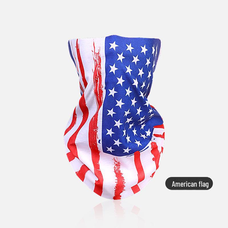 Ice Silk Magic Headscarf: Breathable, Quick-Drying Triangle Scarf for Cycling, Fishing, and Mountaineering (XTJ30)