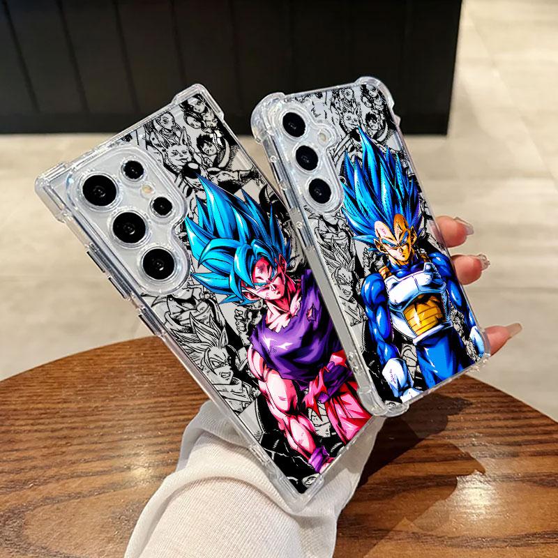Dragons Balls Goku Vegeta Super Saiyan Phone Case For Samsung Galaxy S25 S24 FE S26 S23 S22 S21 S20 Ultra S26 Plus S25 FE Cover