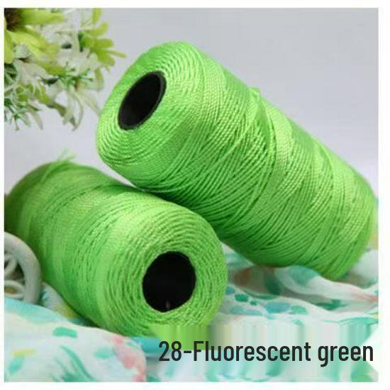 Ice Silk Three-Strand Yarn for Crochet Bags, Hats, Seat Cushions, Bottle Sleeves, and Slippers