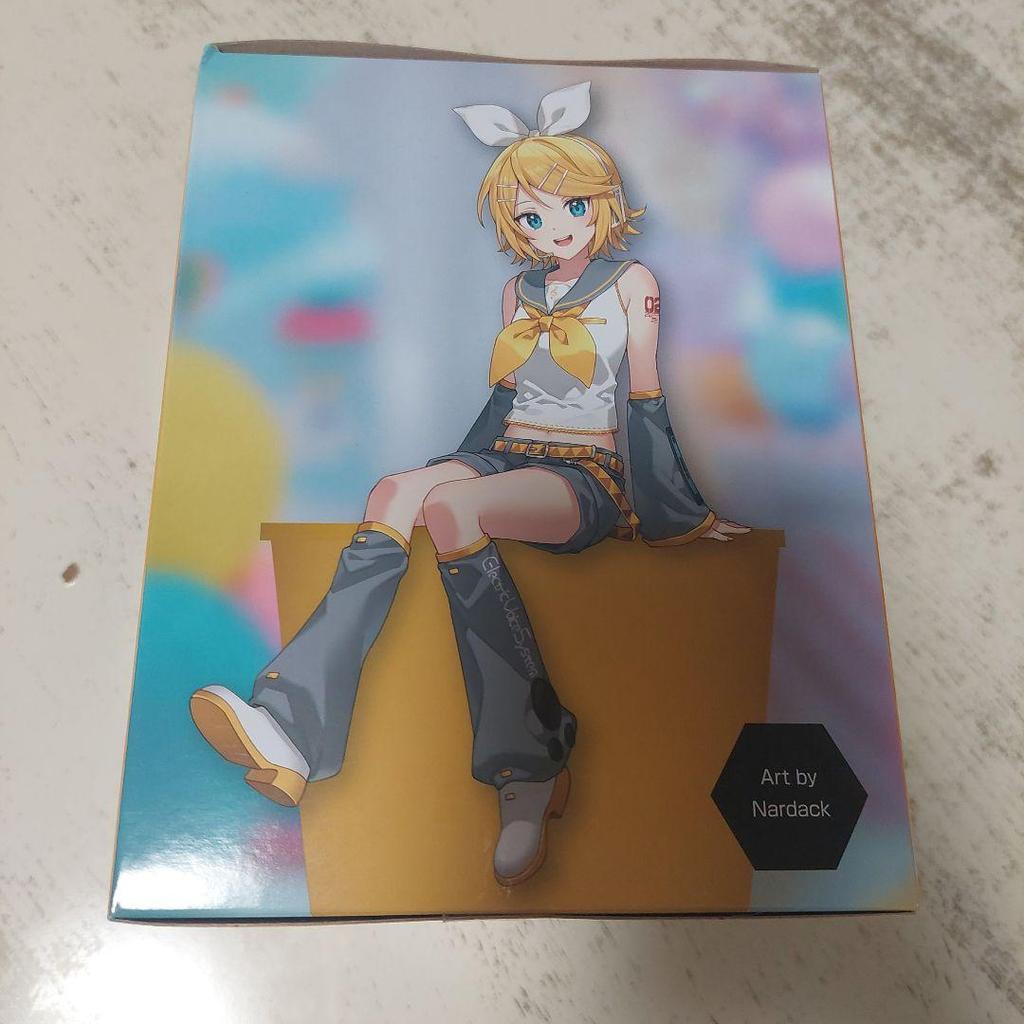 [USED] Hatsune Miku Noodle Stopper Figure B Prize Kagamine Rin