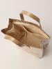 Bag Tote Bag BB Logo Shop Bag Beige One Size [BEAMS BOY] Women's