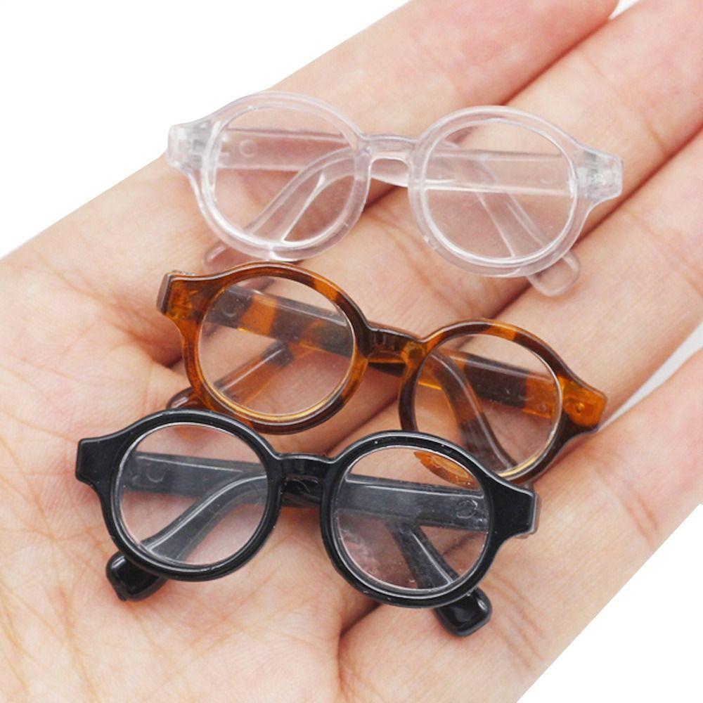 Multi-color Doll Mini Glasses Miniature Doll Accessory Doll Eyeglasses  Doll Ornament