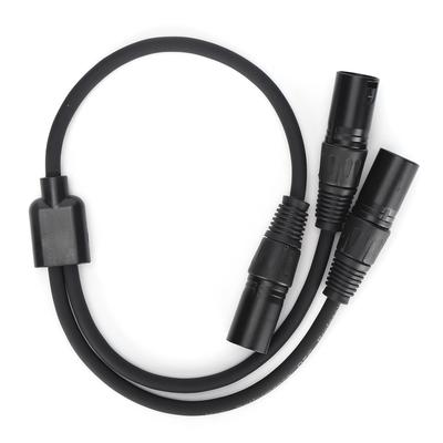 JORINDO JD6072 XLR Male To Dual XLR Male Cable YType Splitter O Adapter Line 0.5m