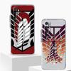 Attack On Titan Logo Phone Case for Xiaomi Mi 12 9T 11X 12X 10T 5G 11 Lite Note 10 11T Poco X3 NFC M3 F3 Soft Clear TPU Funda