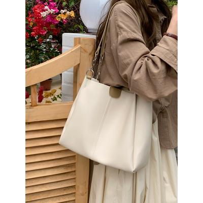 Sac Grande Capacité pour Femmes Nouveau Sac Cabas Tendance d'Été pour Étudiants d'Université En Classe Sac à Épaule Unique Sac de Trajet Sac de Shopping Sac