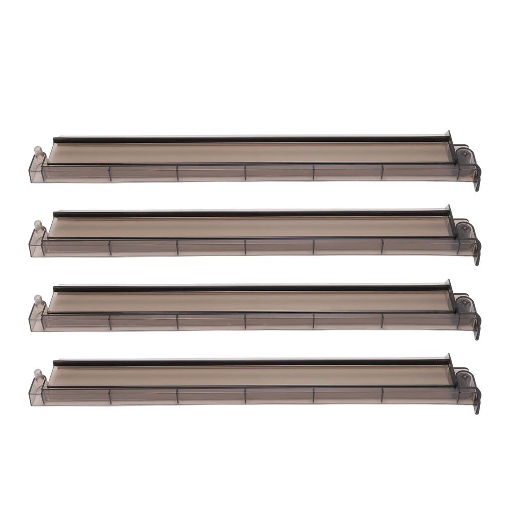 4pcs Mahjong Tile Rack with Pusher for Standard 1.2 Inch American Mahjong Tiles Pushing Rack