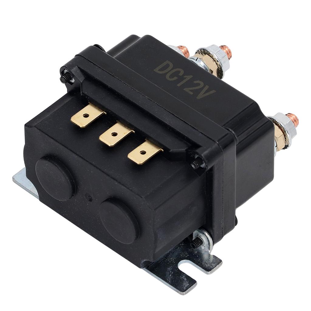 Elektrisches Windenrelais, 250 A, Messingspule, stabile Leistung, Winden-Magnetrelais-Schütz für ATV, 12 V