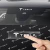 1/2/5/10pcs Car Styling Emblems Stickers Interior Decoration Decal For Model 3 Y S X 2021 Roadster Cybertruck Juguete