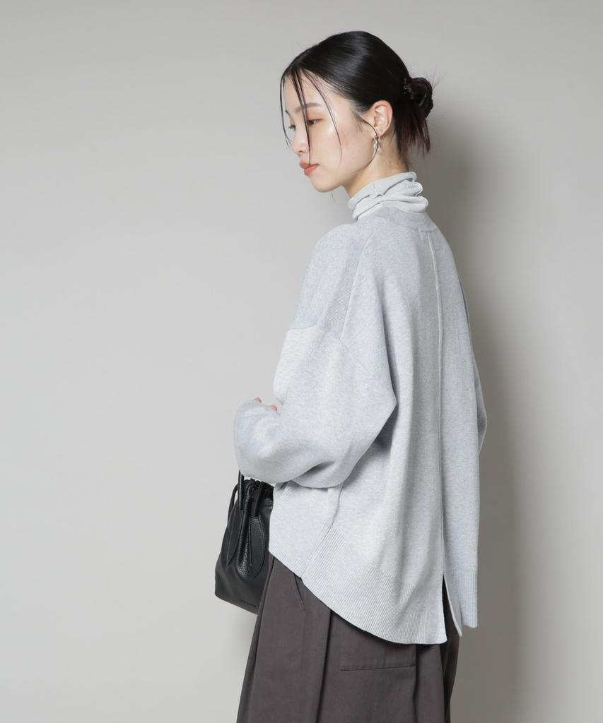 Nano Universe Strickpullover zu kombinieren mit anderen F 020 Grau Anti-Pilling (Können Artikel) Damen 673-5222304