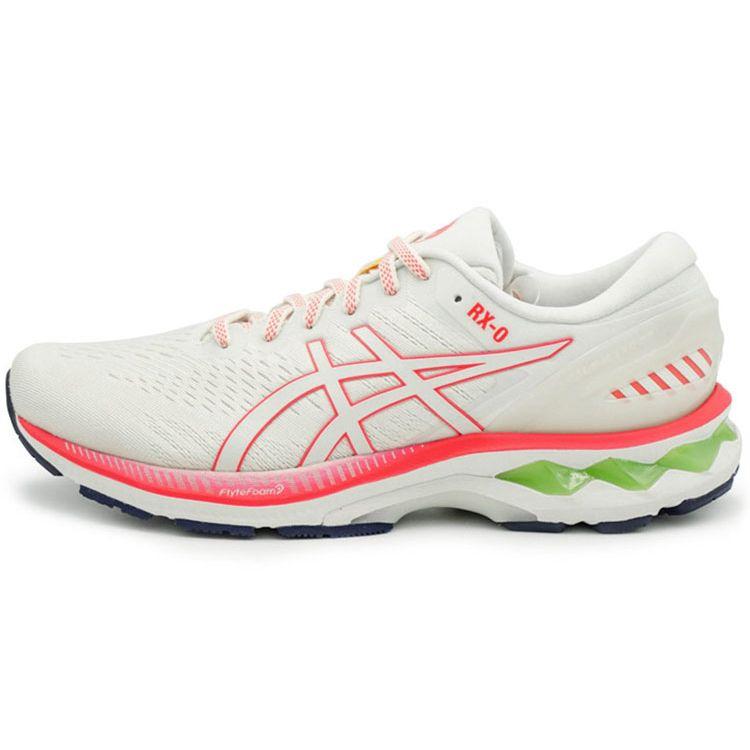 Asics Gel-Kayano 27 Marathon Cushioning Protection Limited Edition Low-Top Running Shoes Men sneaker White Red 1011B284-100