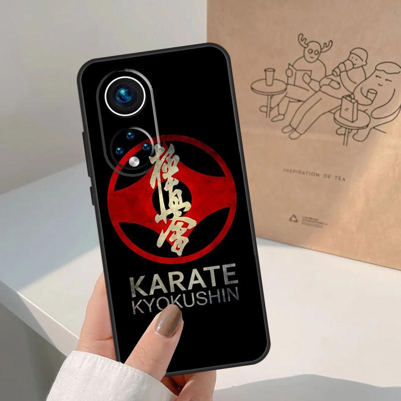 Kyokushin Karate Symbol For Honor Magic 8 7 6 5 Pro Case For Honor X9d X9c X9b X9a X8c X8b Win 200 400 50 70 90 Lite