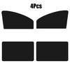 4 Pcs Magnetic Car Sun Shade UV Protection Curtain Car Window Sunshade Side Window Mesh Sun Visor Summer Window Film for Cars