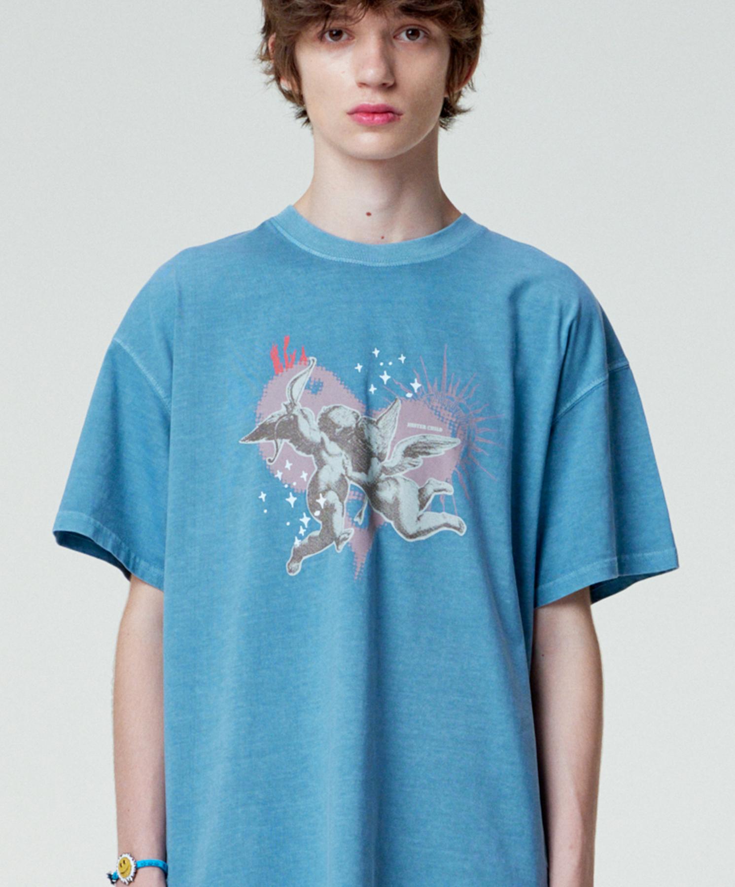 Mister Child Dying Angel T-Shirt Blue L