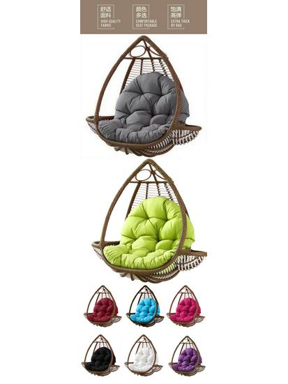 Outdoor Garden Hanging Basket, Sofa, Recliner & Cradle Cushion