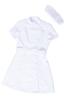 Clearstone Tokimeki Graffiti Cosplay Halloween White Nurse M White Women's