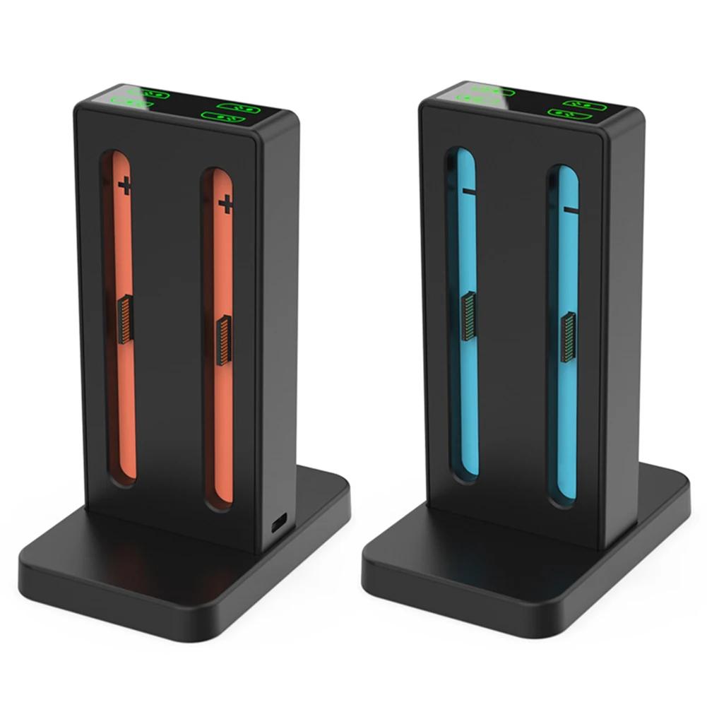 4 in 1 Charging Dock for Nintendo Switch 2 Magnetic Controller Stand Station Left Right Handle Controller Charger For Switch 2