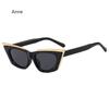 Fashion Women Square Sunglasses Shades UV400 Retro Rivets Double Color Men Sun Glasses  gafas lentes