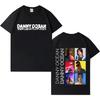 Rapper Danny Ocean Trendy Graphics Tee Shirt 2026 Summer Mens Fashion Casual Y2K Clothing Gothic Crewneck Short Sleeves Top