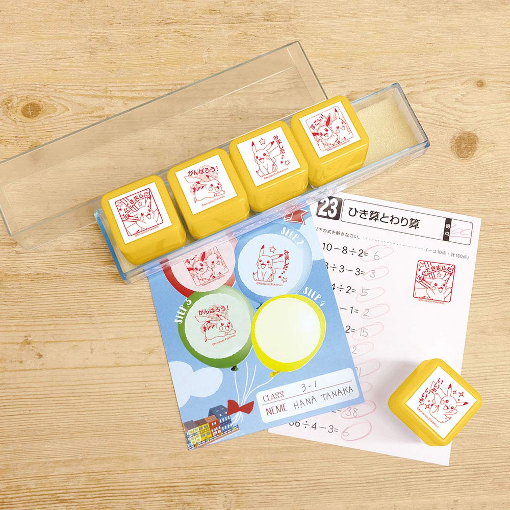 Beverly Showa Note Pokemon Stamp Penetration Stamp Sensei Stamp SE5-006