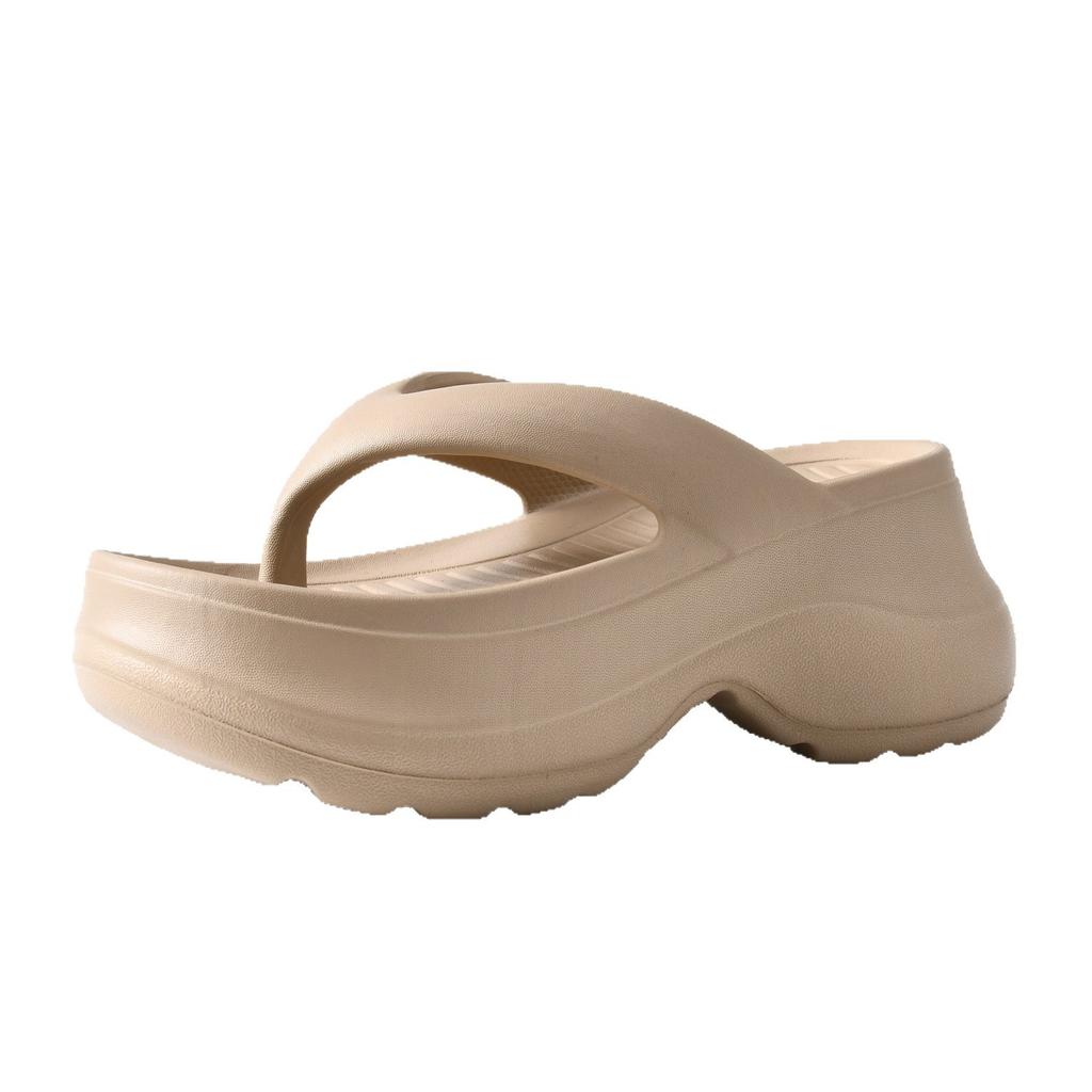 Flip-flops Thick-soled Women's Summer Wear Non-slip and Deodorant Small Waist Pinch Slippers Women