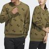 adidas Sweatshirts Unisex Green Crew Neck Moderate Regular HE7448