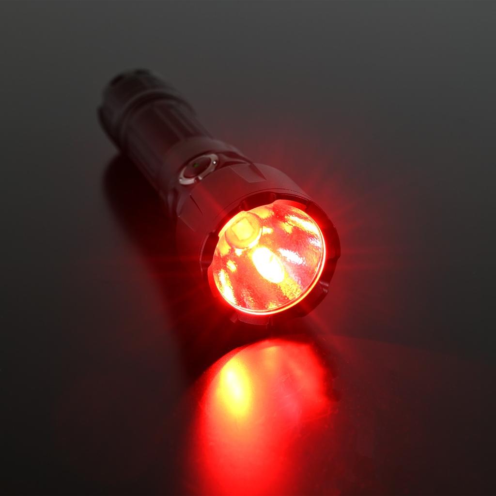 Latarka Taktyczna Led 20W Akumulator Na 232H 3600Lm Zasięg 300 M Ip68  Vlf-A376 Videx