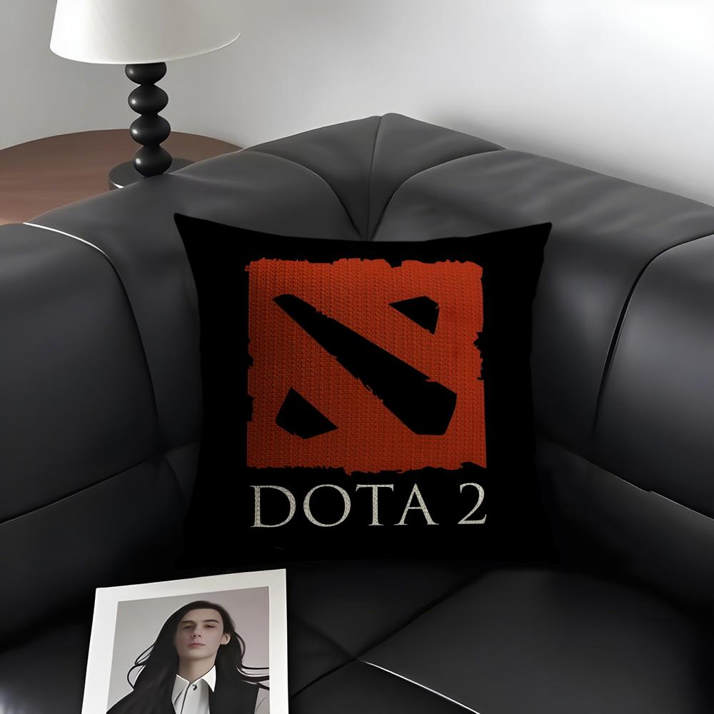 

CCool DotaA 2 Game Cushion Cover Natural Linen Organic Fabric DoubleSided Printing Sofa Home Decor Gift Pillow Case 30x30cm