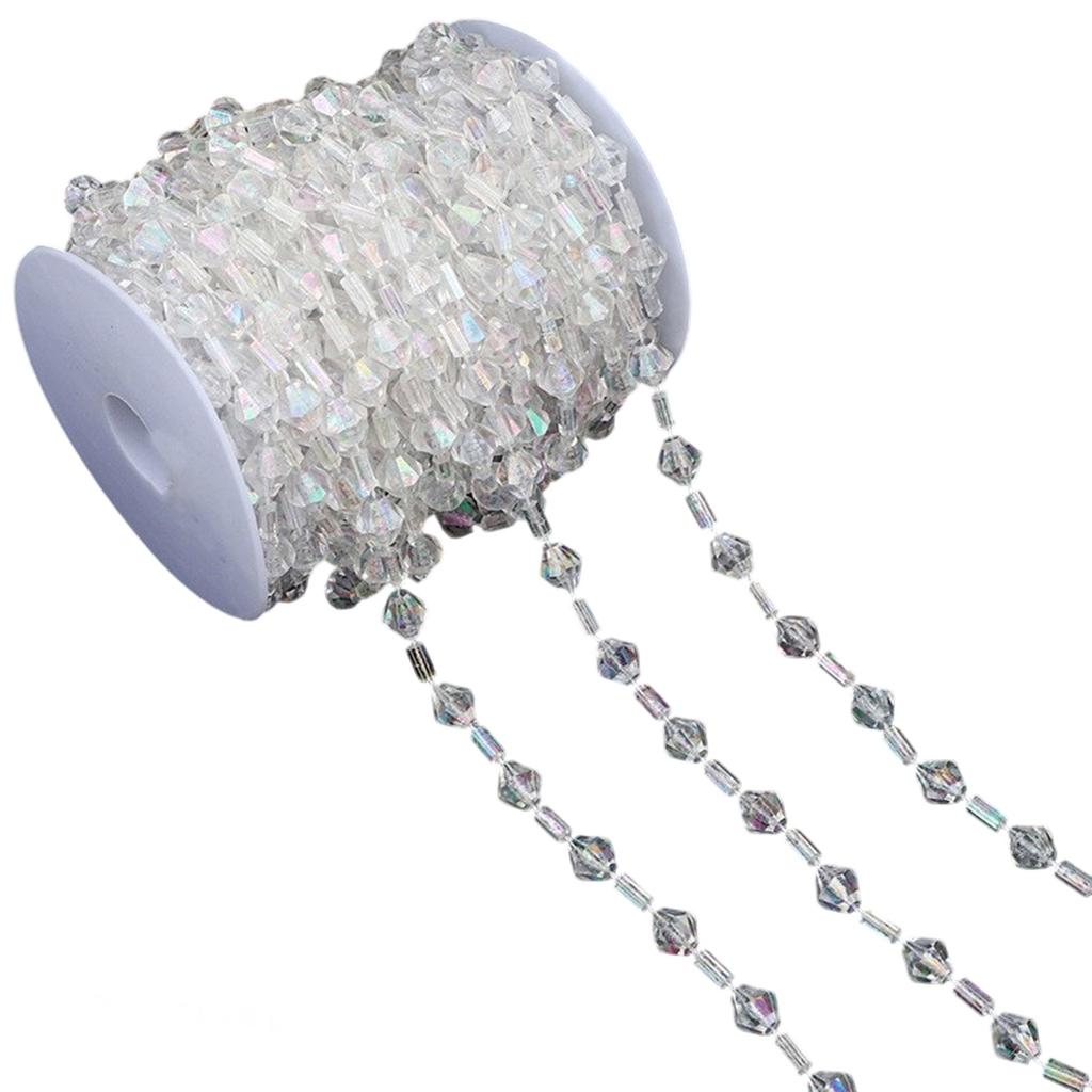 Bead Chain Clear Plastic Craft Bead String Handmade Jewelry Accessories For Art Craft Necklace Bracelets Jewelry Making