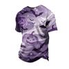 Men's Halloween Vintage Graphic T Shirt Loose Fit Breathable Short Sleeve Summer Sports Streetwear Casual Everyday Top