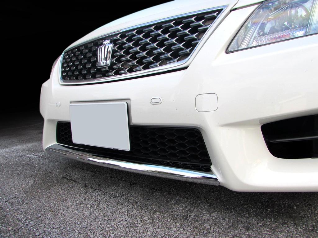 BRIGHTZ Chrome Front Lip Type A for Honda Crown and 204 GRS and S204 Athletes Cover, [FRO-LIP-020] 200, 201, (late model) GRS200, GRS201, GRS204,