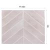 Waterproof Wallpaper Self-adhesive Wall Tile Peel and Stick Backsplash  for Kitchen Bathroom